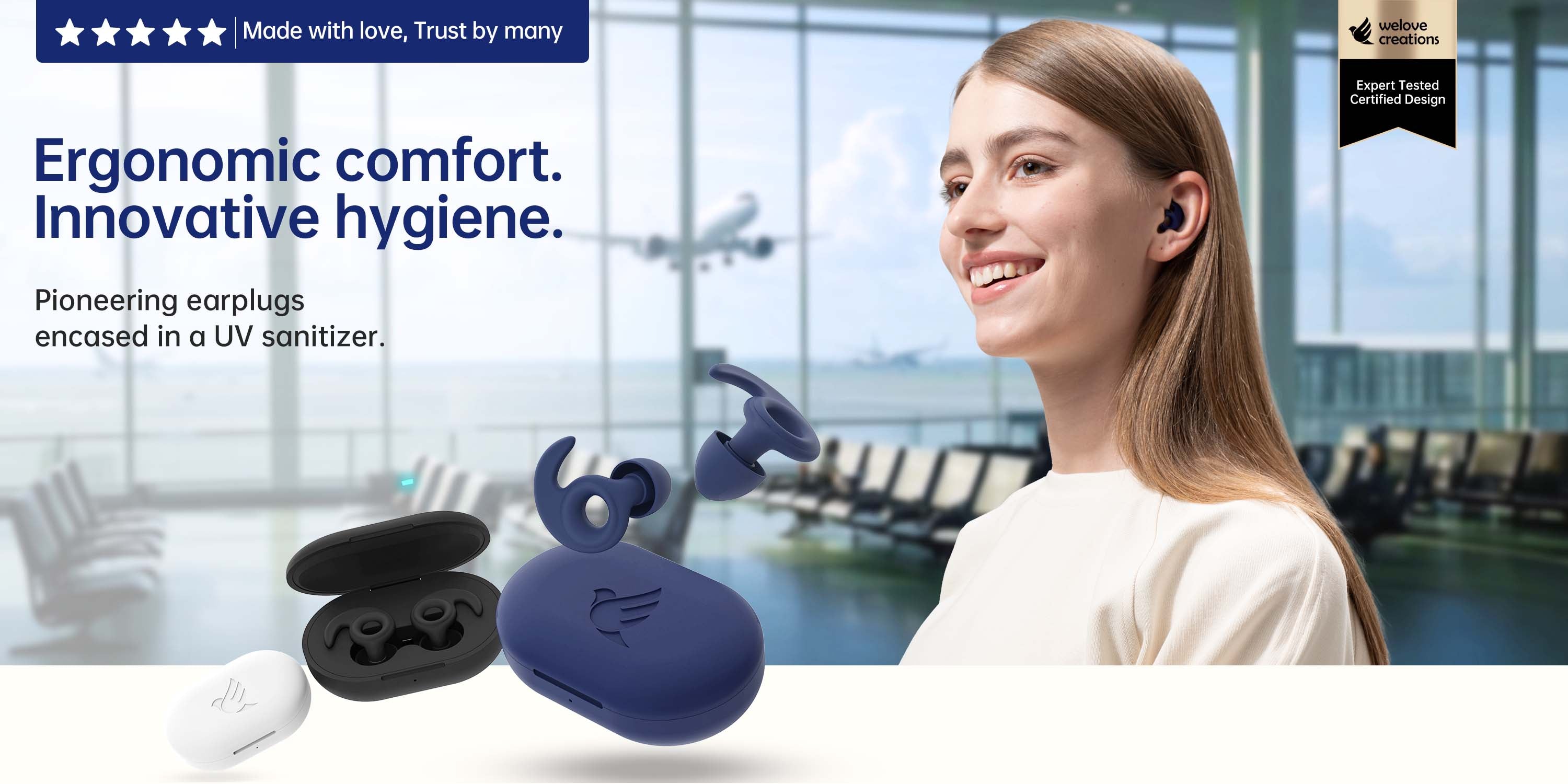 Fly Comfortably: Welove Airplane Earplugs Make Your Journey Easier