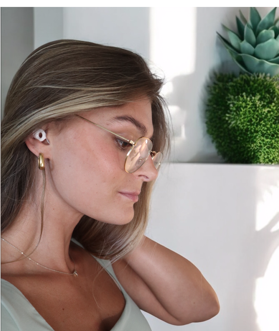 Shhh.. I'm working on my wellness. Earplugs for Peace.