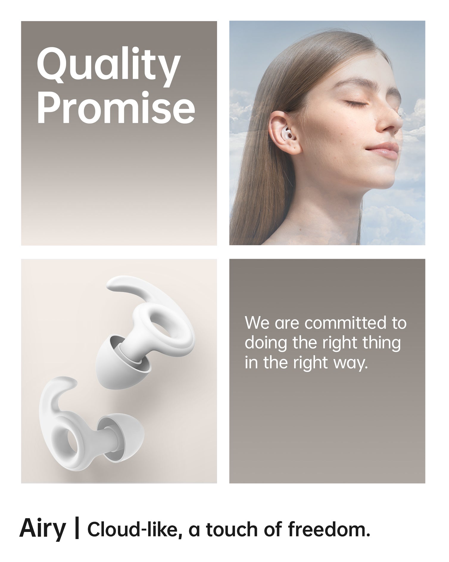 welove founder team stories behind earplugs Quality Promise