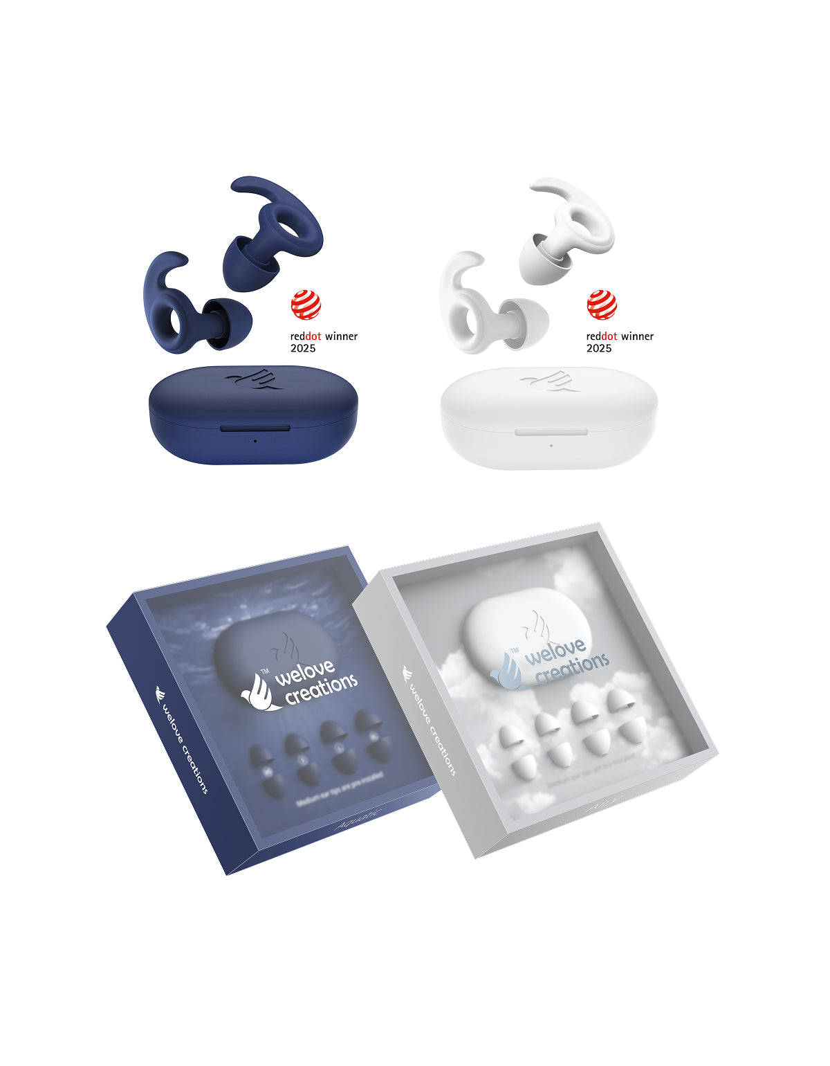 Welove Sleep Earplugs Duo Pack